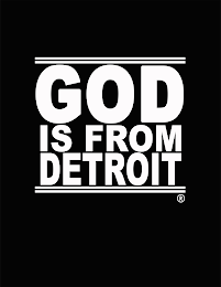 GOD IS FROM DETROIT logo