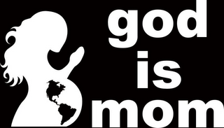 GOD IS MOM logo