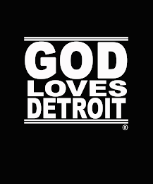 GOD LOVES DETROIT logo