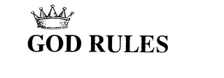 GOD RULES logo