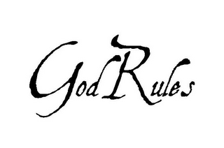 GOD RULES logo