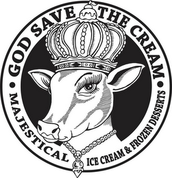 GOD SAVE THE CREAM MAJESTICAL ICE CREAM & FROZEN DESSERTS logo