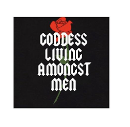 GODDESS LIVING AMONGST MEN logo