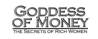 GODDESS OF MONEY THE SECRETS OF RICH WOMEN logo