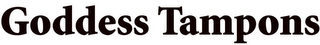 GODDESS TAMPONS logo