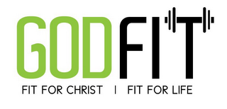 GODFIT FIT FOR CHRIST | FIT FOR LIFE logo