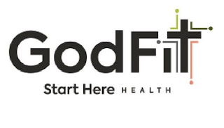 GODFIT START HERE HEALTH logo