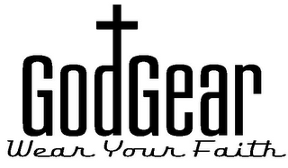 GODGEAR WEAR YOUR FAITH logo