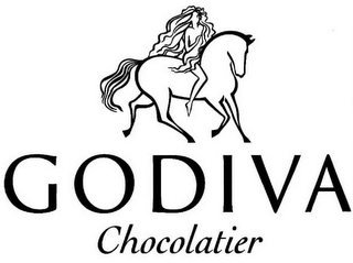 GODIVA CHOCOLATIER logo