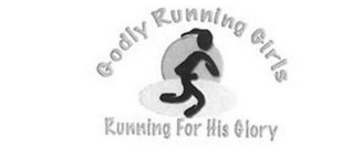 GODLY RUNNING GIRLS RUNNING FOR HIS GLORY logo