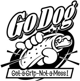 GODOG GET A GRIP-NOT A MESS! logo