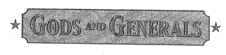 GODS AND GENERALS logo