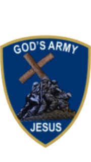 GOD'S ARMY JESUS logo