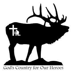 GOD'S COUNTRY FOR OUR HEROES logo