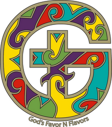 GOD'S FAVOR N FLAVORS logo