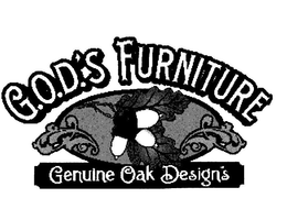 G.O.D.'S FURNITURE GENUINE OAK DESIGN'S logo