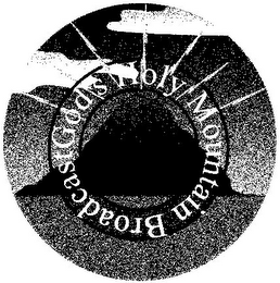 GOD'S HOLY MOUNTAIN BROADCAST logo