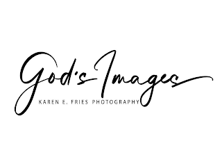 GOD'S IMAGES. KAREN E. FRIES PHOTOGRAPHY logo