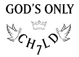 GOD'S ONLY CH7LD logo