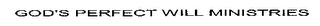 GOD'S PERFECT WILL MINISTRIES logo