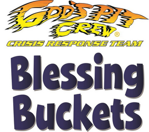 GOD'S PIT CREW CRISIS RESPONSE TEAM BLESSING BUCKETS logo
