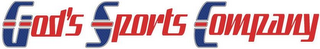 GOD'S SPORTS COMPANY logo