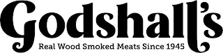 GODSHALL'S REAL WOOD SMOKED MEATS SINCE 1945 logo