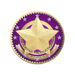 GODSTAR PRODUCTIONS REVELATIONS 4:8 logo