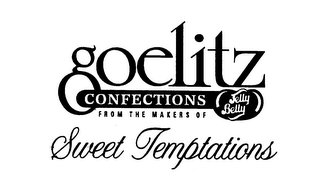 GOELITZ CONFECTIONS FROM THE MAKERS OF JELLY BELLY SWEET TEMPTATIONS logo
