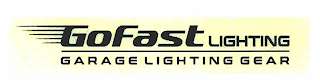 GOFASTLIGHTING GARAGE LIGHTING GEAR logo