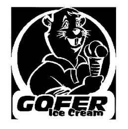 GOFER ICE CREAM logo