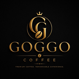 GOGGO COFFEE PREMIUM COFFEE. REMARKABLE EXPERIENCE. logo
