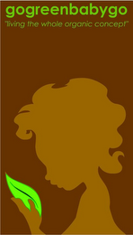 GOGREENBABYGO "LIVING THE WHOLE ORGANIC CONCEPT" logo