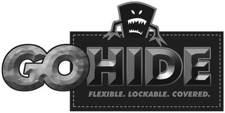 GOHIDE FLEXIBLE. LOCKABLE. COVERED. logo