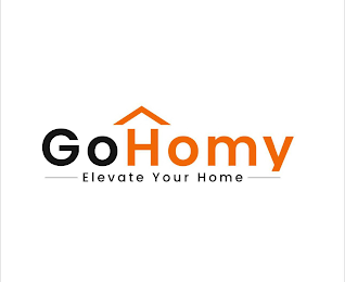 GOHOMY ELEVATE YOUR HOME logo