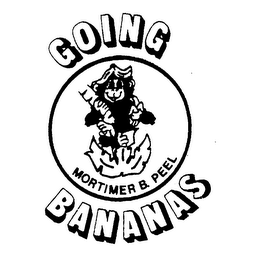 GOING BANANAS MORTIMER B. PEEL logo