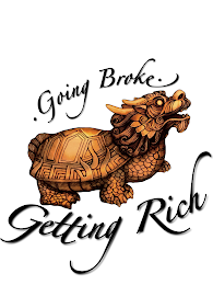 GOING BROKE GETTING RICH logo