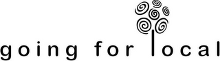 GOING FOR LOCAL logo
