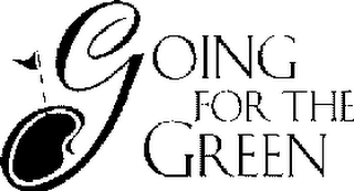GOING FOR THE GREEN logo