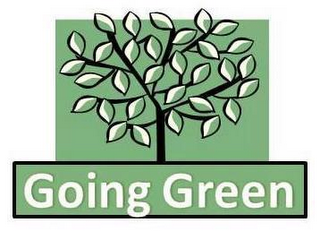 GOING GREEN logo