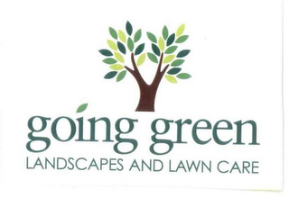 GOING GREEN LANDSCAPES AND LAWN CARE logo
