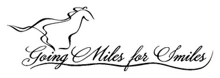 GOING MILES FOR SMILES logo