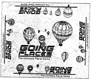 GOING PLACES THE ULTIMATE TRAVEL GAME logo