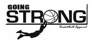 GOING STRONG BASKETBALL APPAREL logo