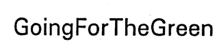GOINGFORTHEGREEN logo