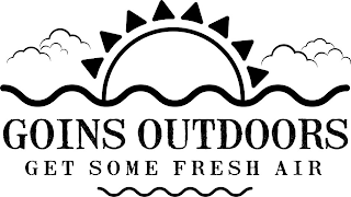 GOINS OUTDOORS GET SOME FRESH AIR logo