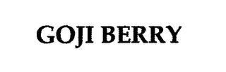 GOJI BERRY logo
