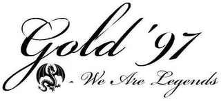 GOLD '97 - WE ARE LEGENDS logo