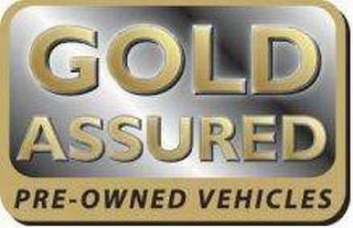 GOLD ASSURED PRE-OWNED VEHICLES logo