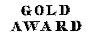 GOLD AWARD logo
